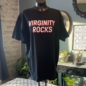 Zumiez Black Tee with Bold White and Red Text